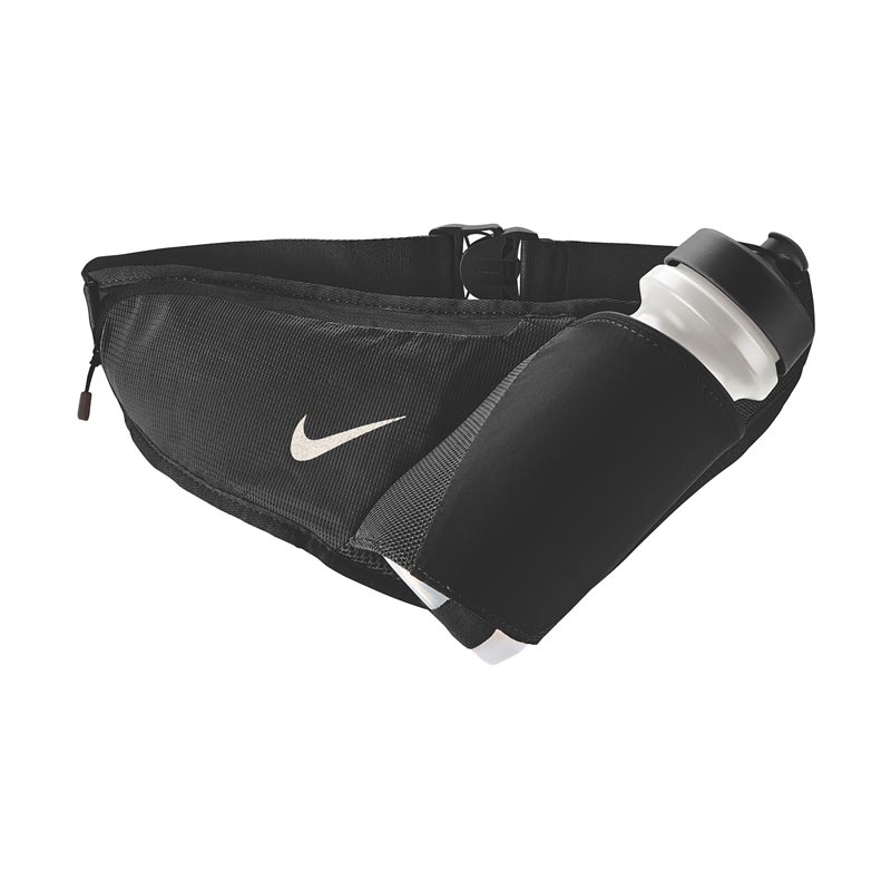 Nike large bottle belt 22oz - Black/Silver One Size